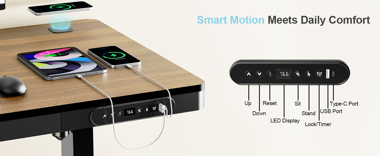 Electric Height Adjustable Table